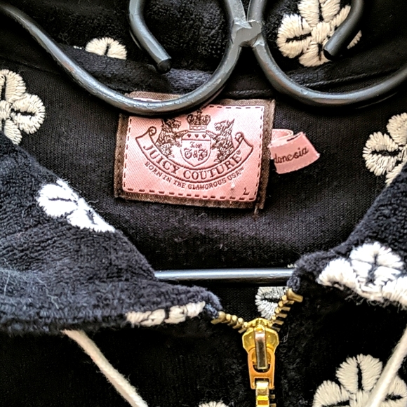 Juicy Couture zip up hoodie - Picture 2 of 5